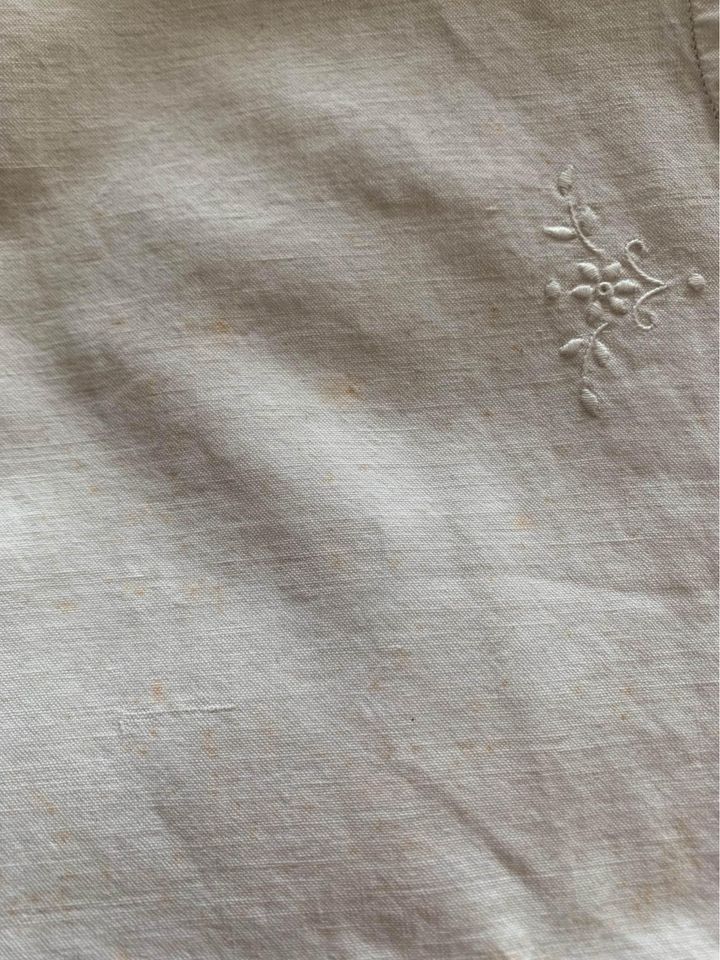 Vintage Embroidered Pillow Sham