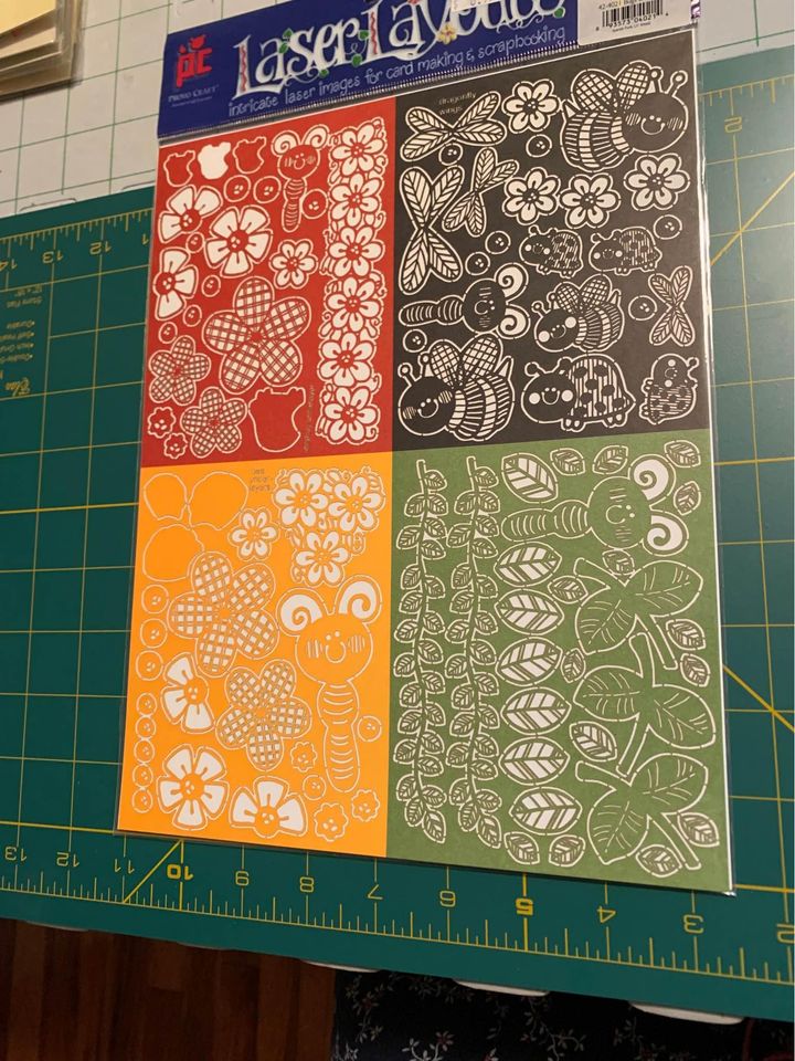 Provo Craft Scrapbooking Laser Layouts Set Of 3