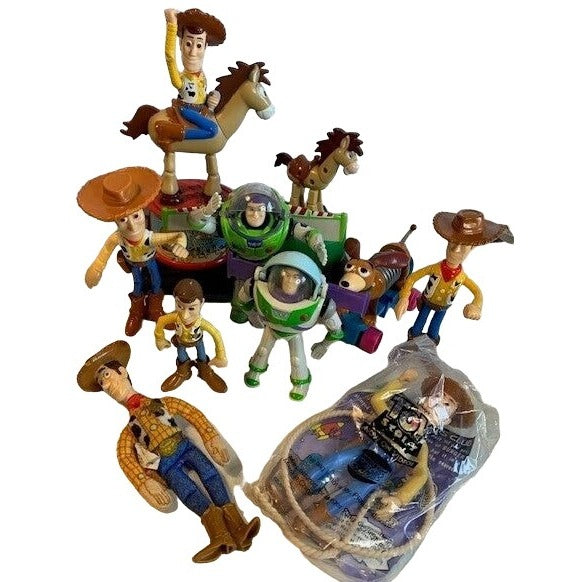 Disney Toy Story Woody Buzz Lightyear & Slinky set #5