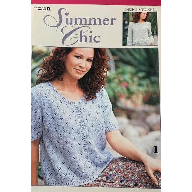 Leisure Arts Summer Chic Knit Design Book