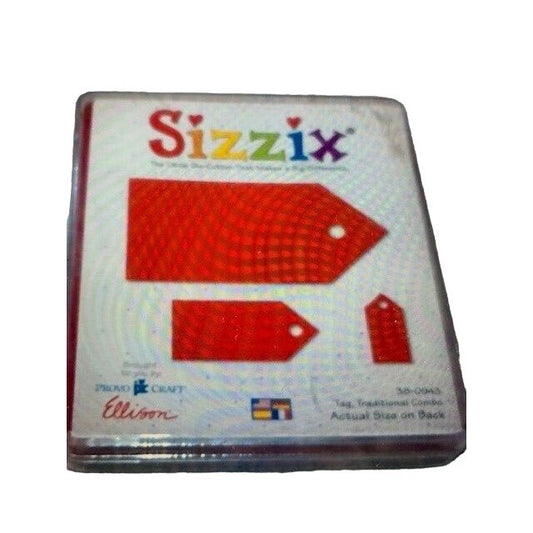 Sizzix Tag Traditional Thick Cuts Large Scrapbooking Die