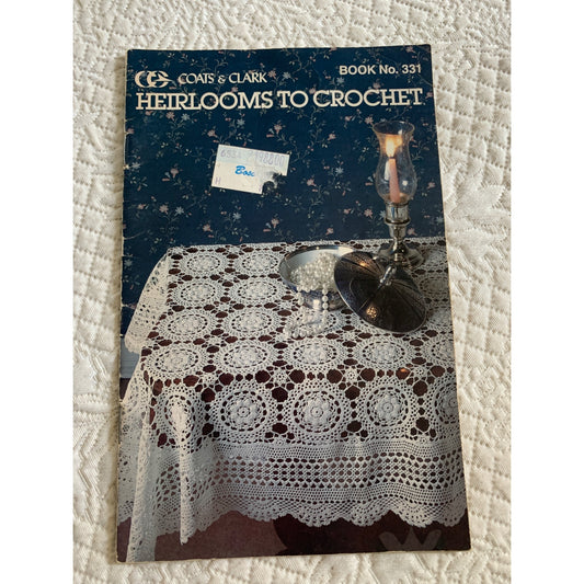 Coats & Clark's Heirlooms to Crochet Design Book No 331