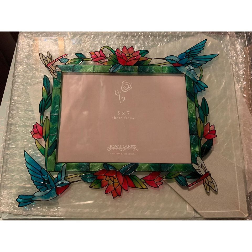 Joan Baker Hummingbirds Picture Frame with Box