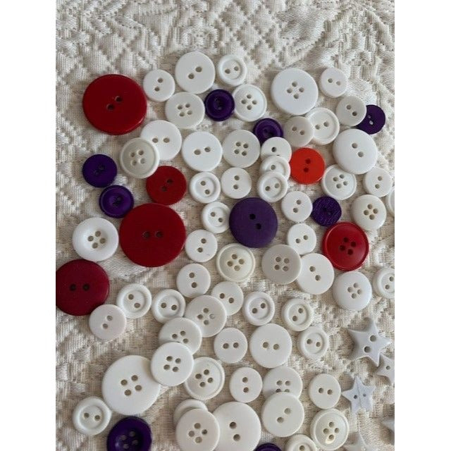 Winter Snowman Sewing craft button set #11