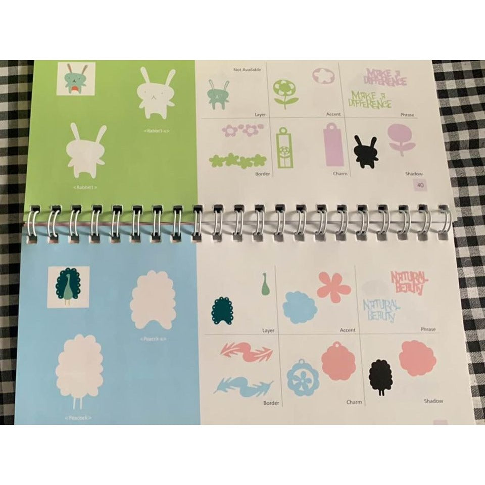 Cricut Give a Hoot Cartridge Overlay Booklet Set