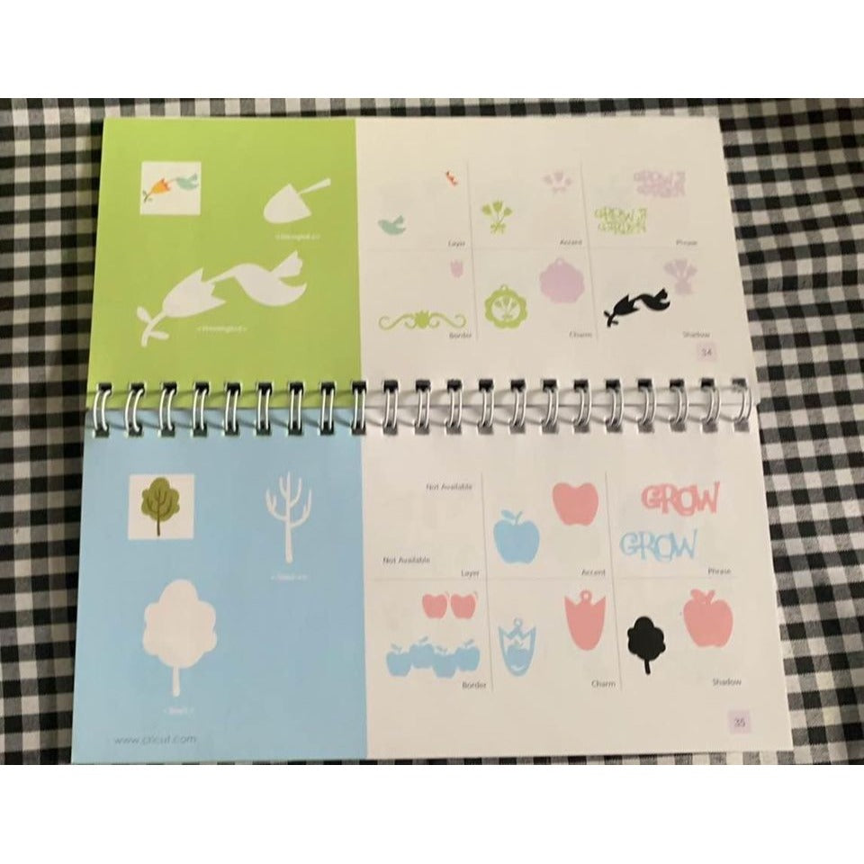 Cricut Give a Hoot Cartridge Overlay Booklet Set