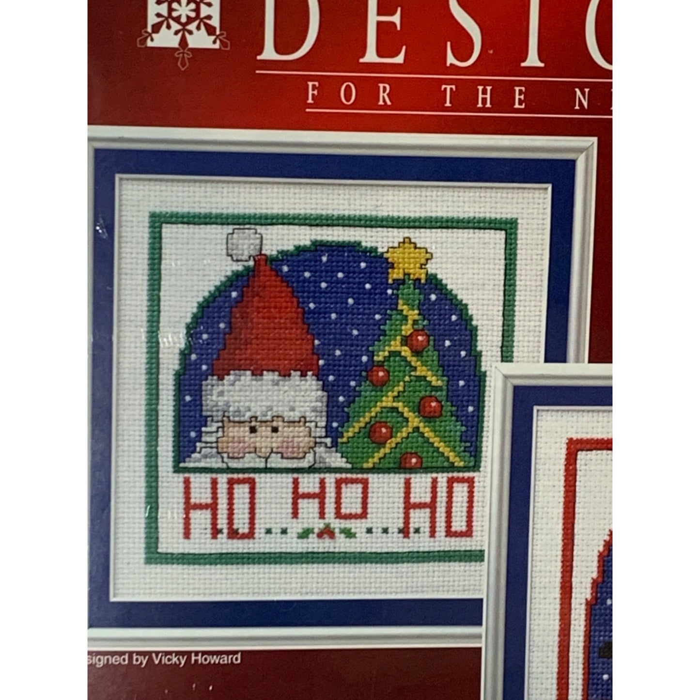 Designs for the Needle Let it snow pair Duo cunted cross stitch kit 309826