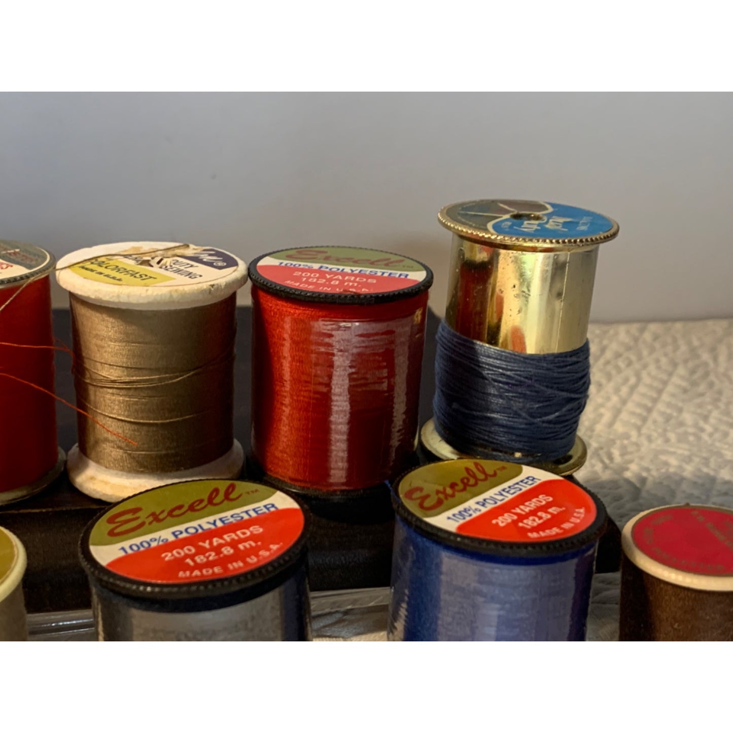 Sewing Thread spools set of 10