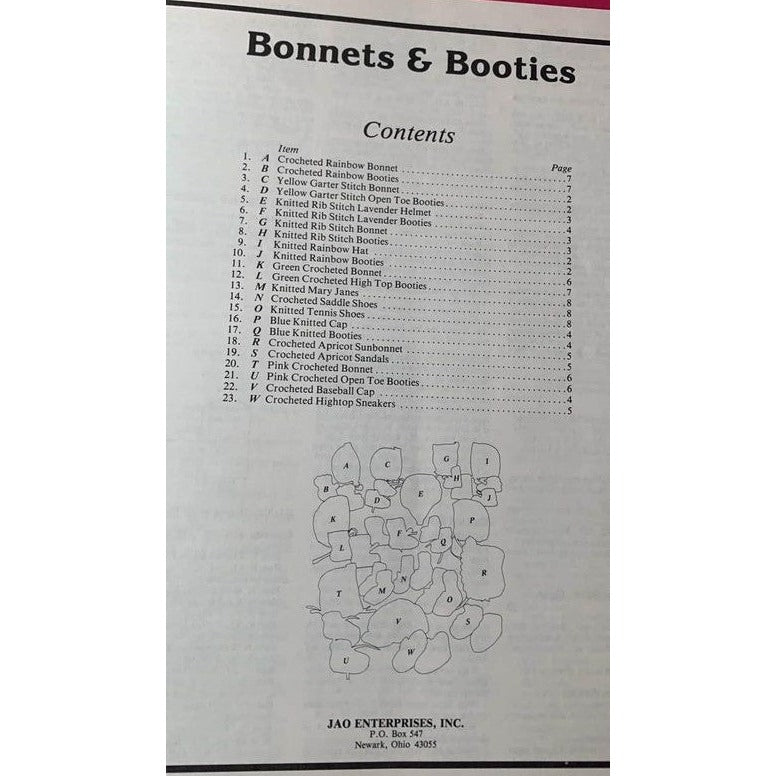 Bonnets & Booties Knit & Crochet Design Book