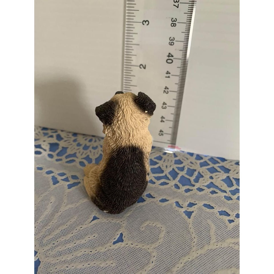 Stone Critter German Shepard Dog Figure 2.5 inch tall