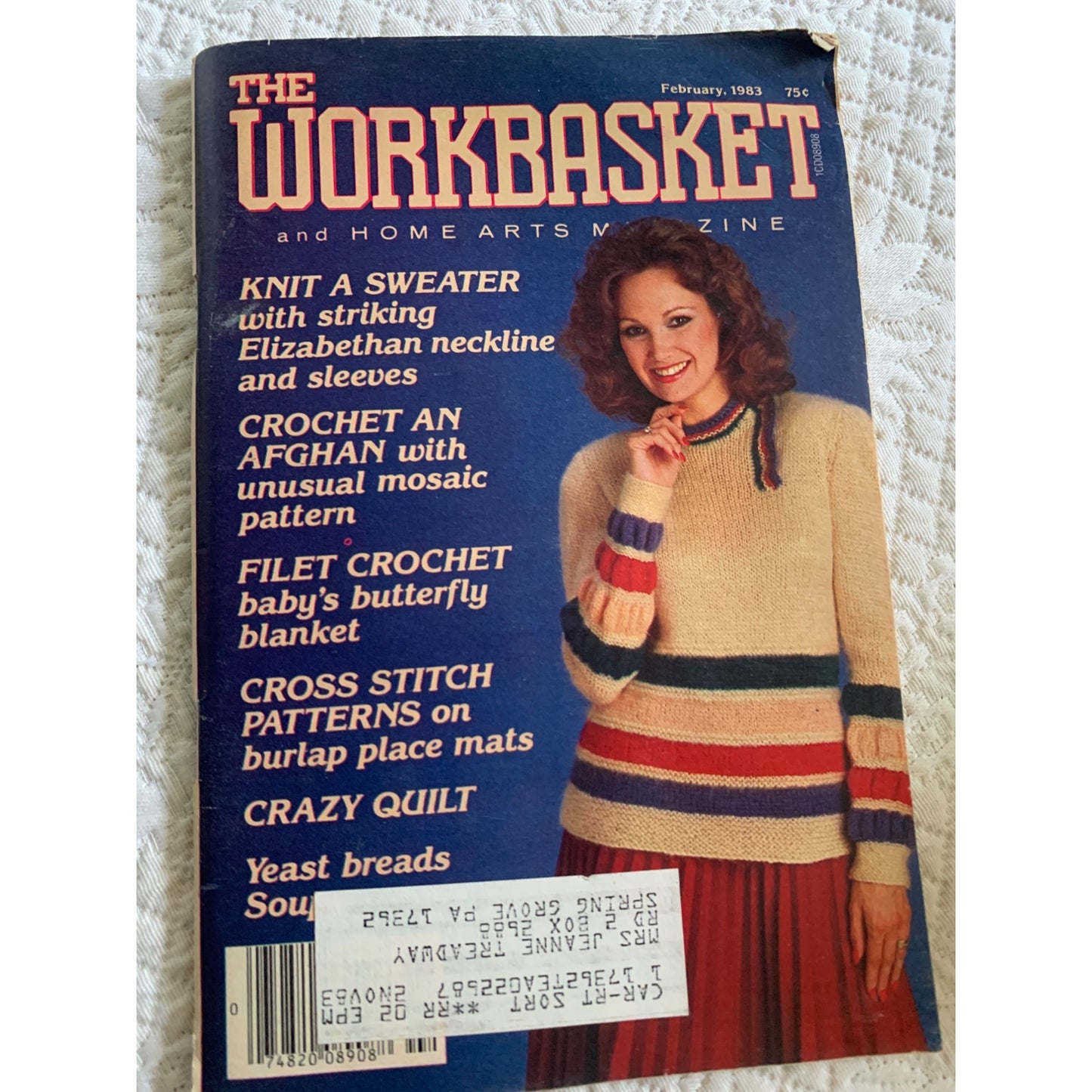 The Workbasket and Home Arts Magazine Feb 1983