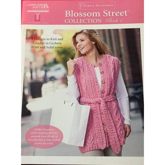 Leisure Arts Blossom Street Collection Book 1 - 9 Knit & Crochet Designs