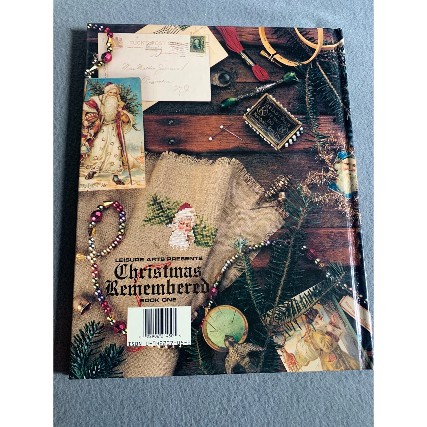 Santa Remembered Needlework Patterns Book by Leisure Arts