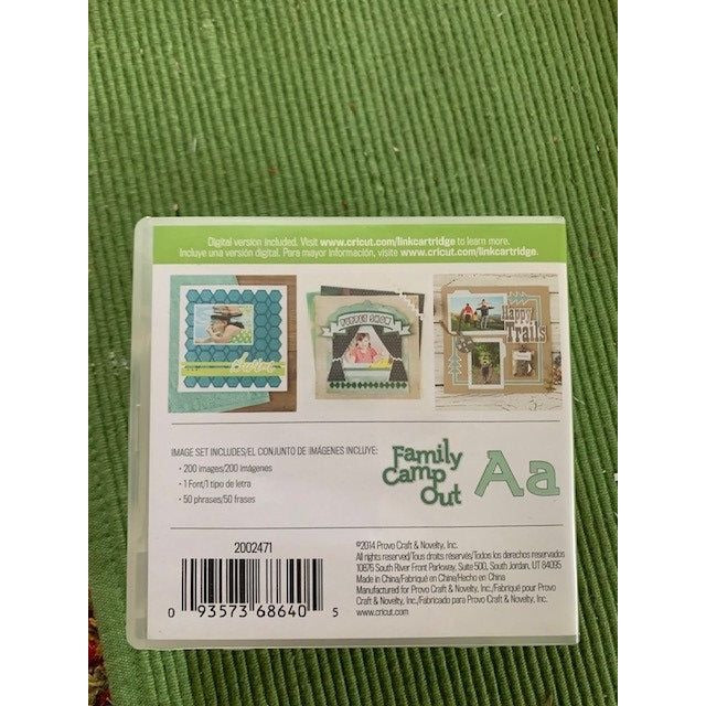 Cricut Family Album Cartridge Factory Sealed - New