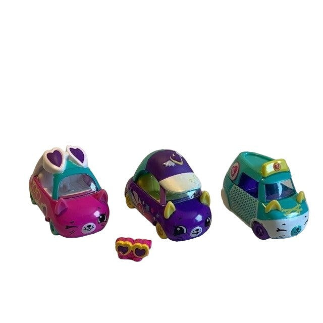 Shopkins Cuties Cars Speedy Style set of 3