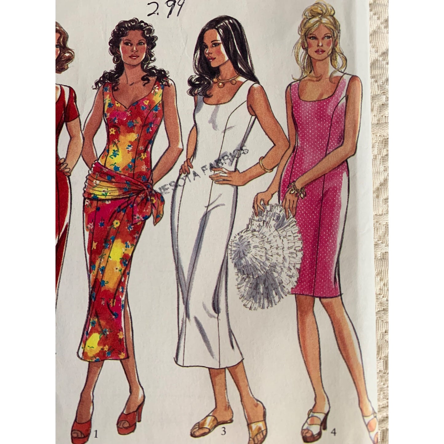 New Look Womens  Dress Pattern 6207 sz 6 - 16 - uncut