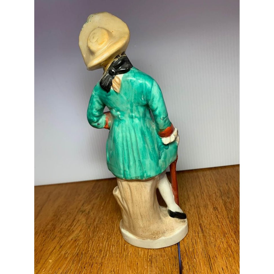 Vintage Handpainted Japan Victorian Man Figure 8 inch tall