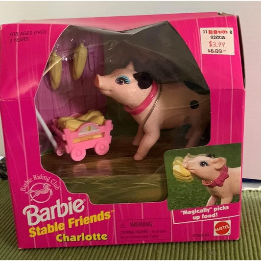 Barbie Stable Friends 1998 Charlotte - Sealed