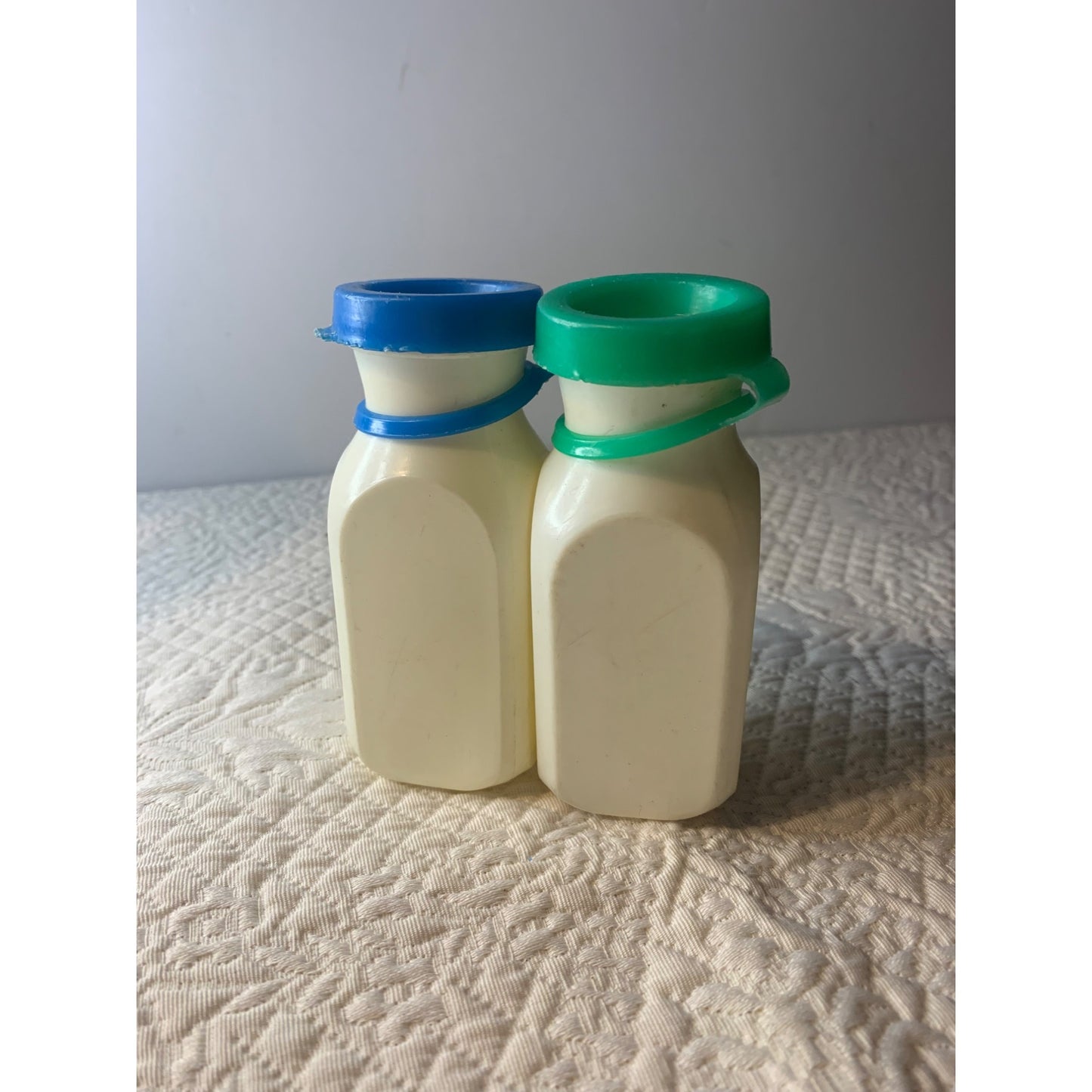 Vintage Fisher Price Milk Bottles Set of 3