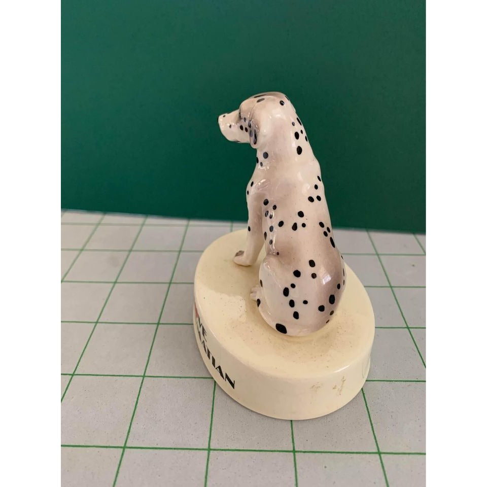 Vintage I Love My Dalmatian on a White Base by George Good Japan