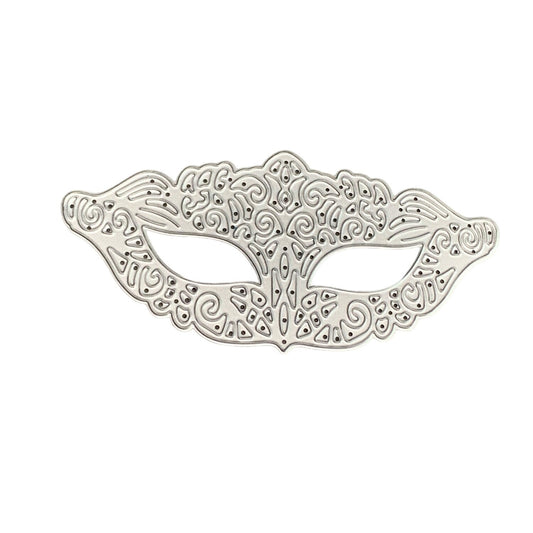 Intricate Lace Masquerade Mask Die Cut