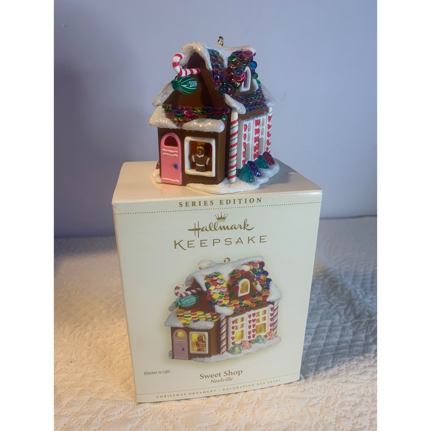 Hallmark Keepsake Sweet Shop ornament 2006 with box