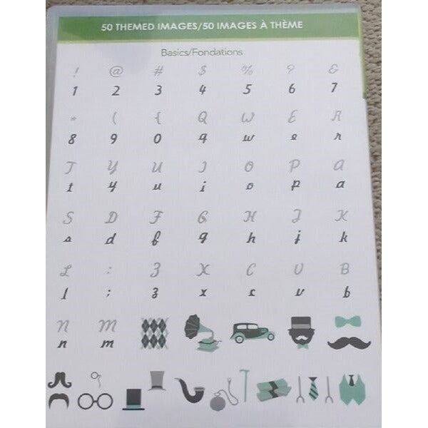 Cricut Billionaire Cartridge Overlay Set