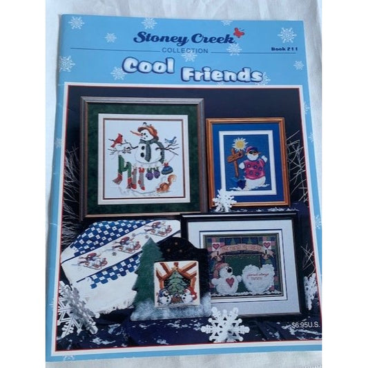 Stoney Creek Cool Friends cross stitch design book