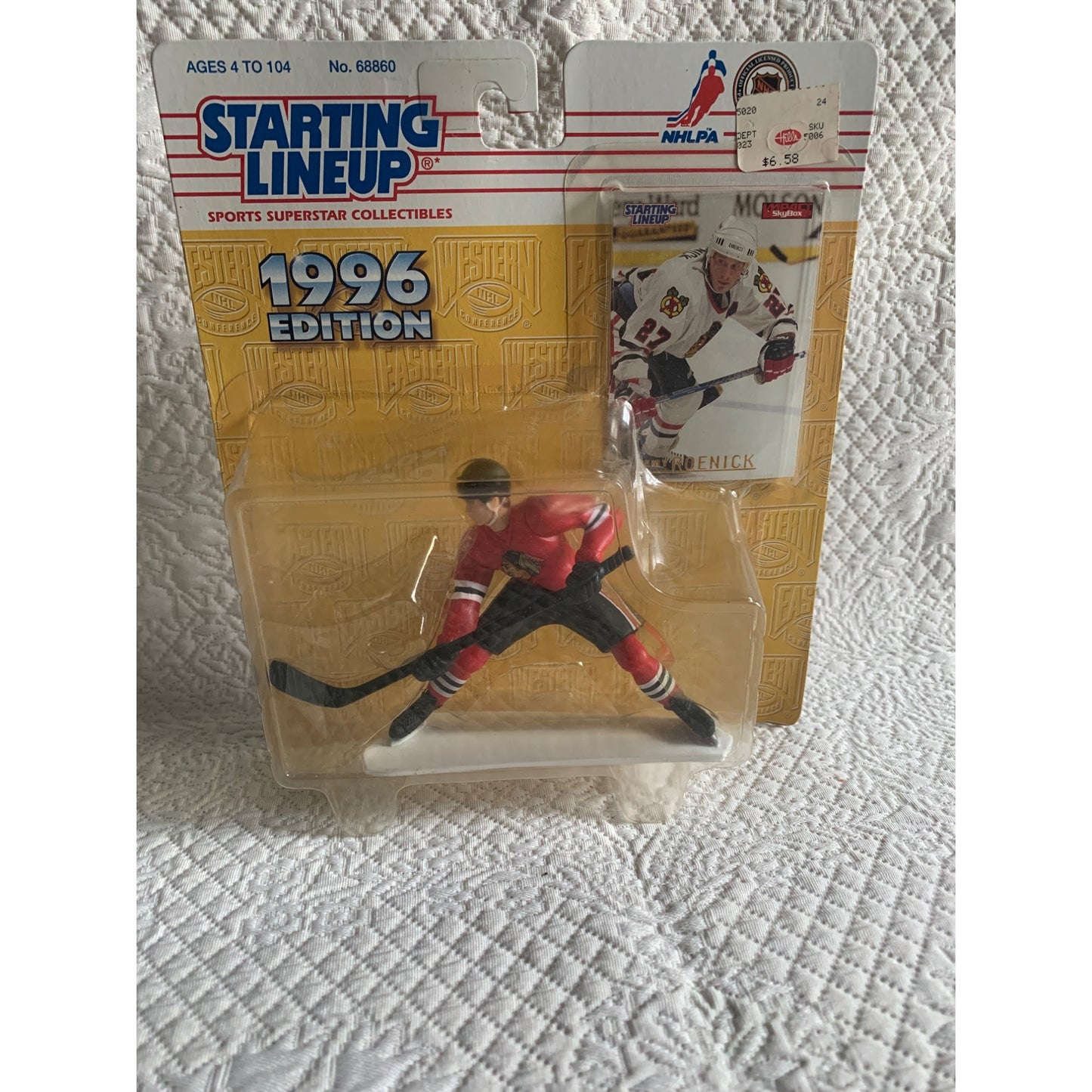 Starting Lineup 1996 NHL Hockey Jeremy Roenick Chicago Blackhawks Action Figure - New