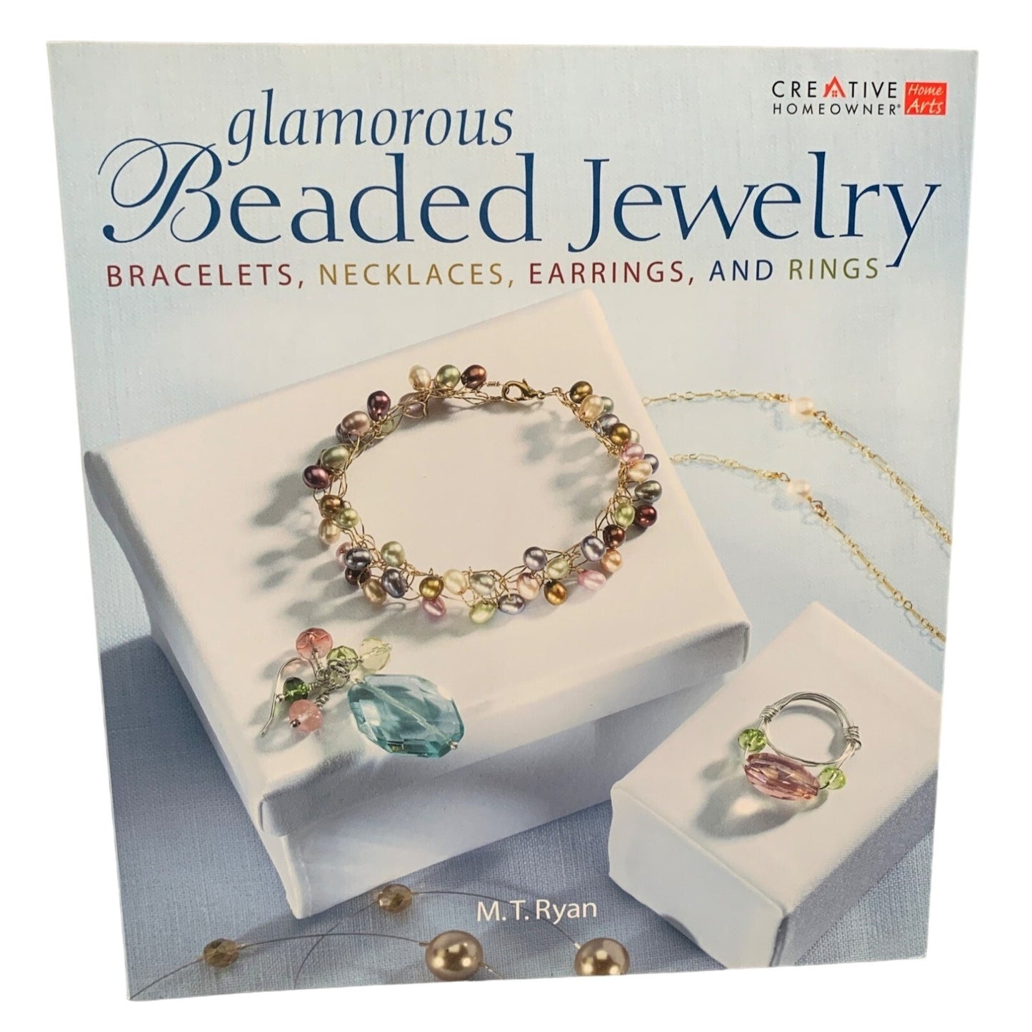 Glamorous Beaded Jewelry by M.T. Ryan Bracelets Necklace Earring Rings Book Creative Homeowner