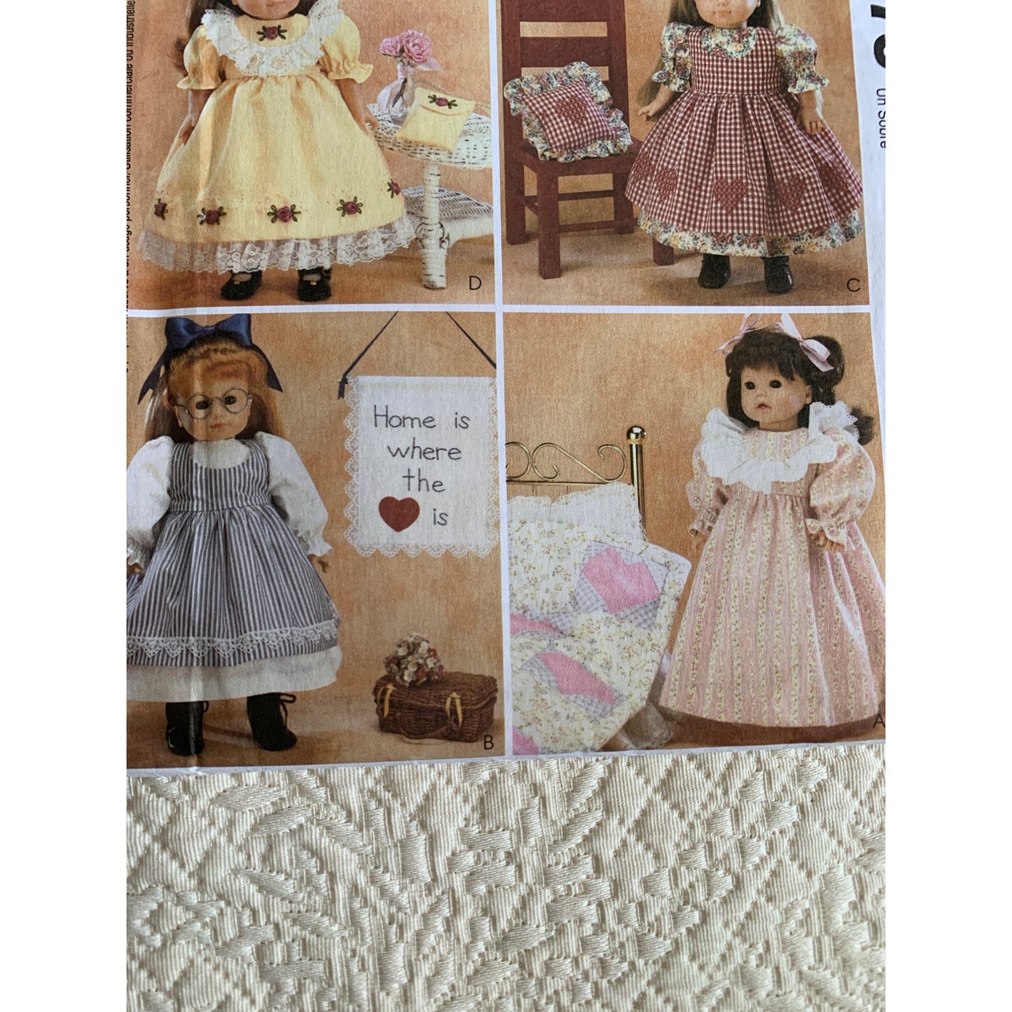 McCalls 18 inch doll clothes pattern 3275 - uncut