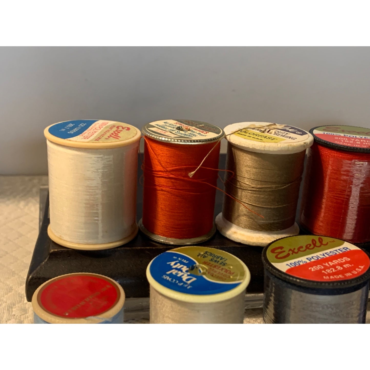 Sewing Thread spools set of 10