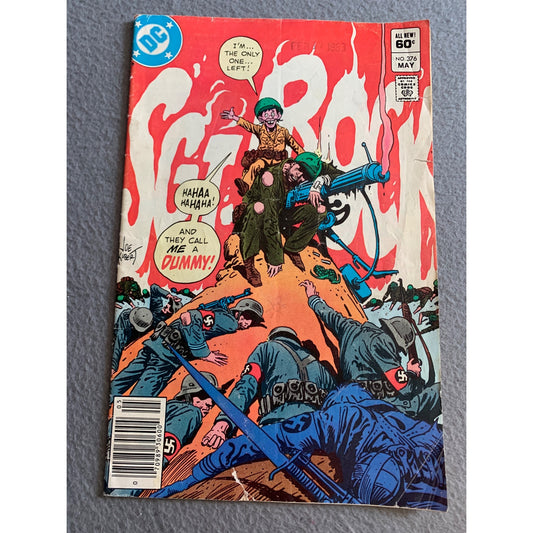 Vintage DC Sgt. Rock Comic Book Issue #379 May 1983