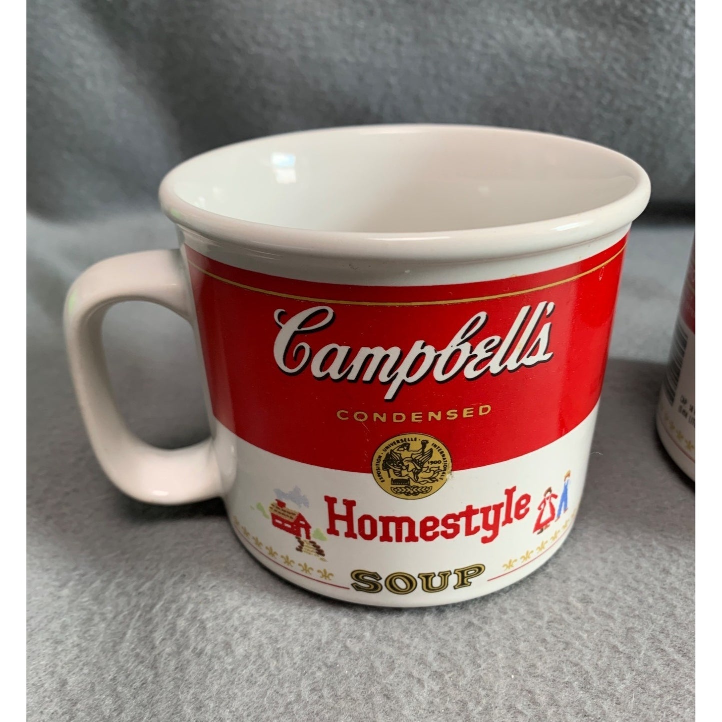 Vintage Campbells Soup Mugs Set Of 2 - Homestyle & Mm! Mm! Good!