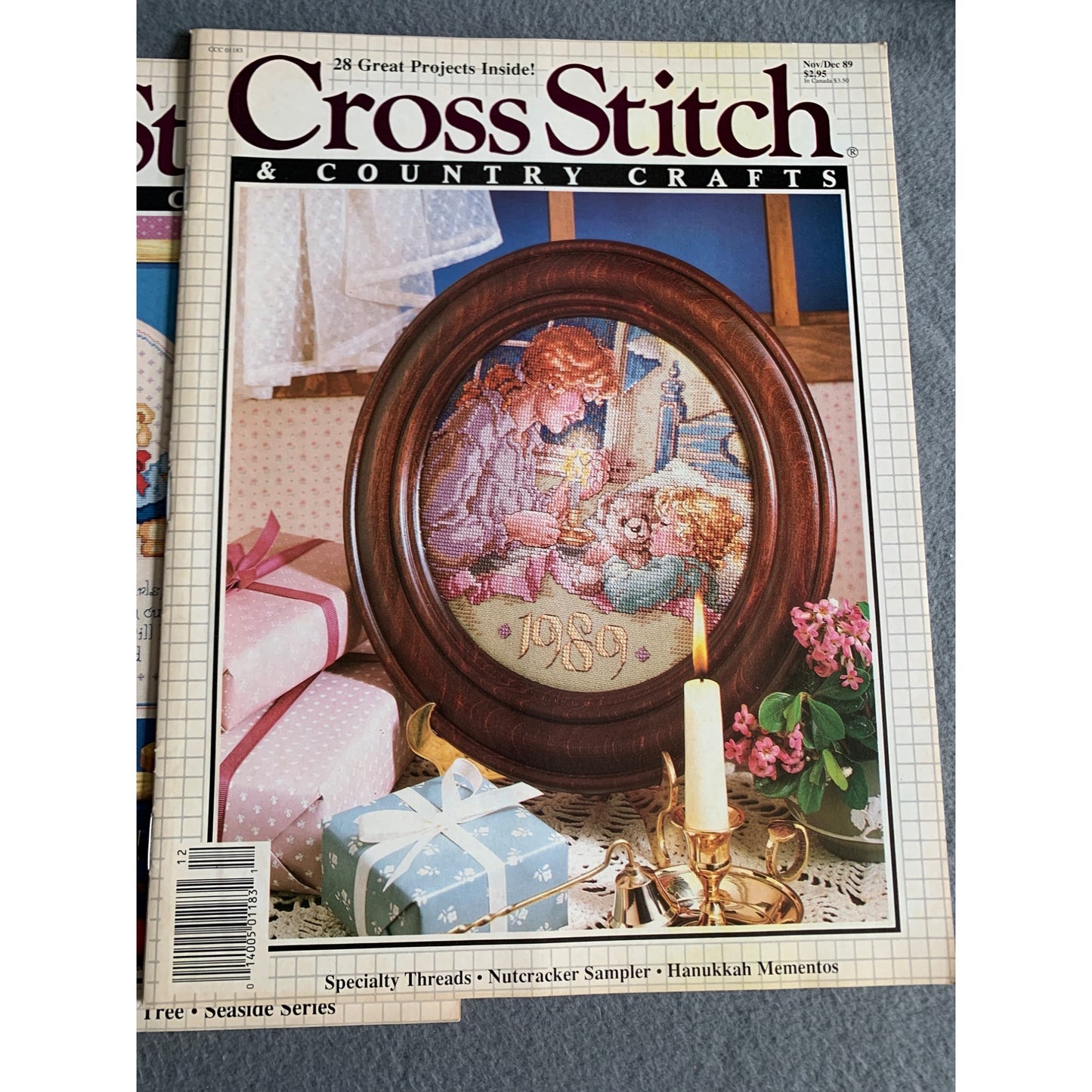 Cross Stitch & Country Crafts Magazine Bundle 1991