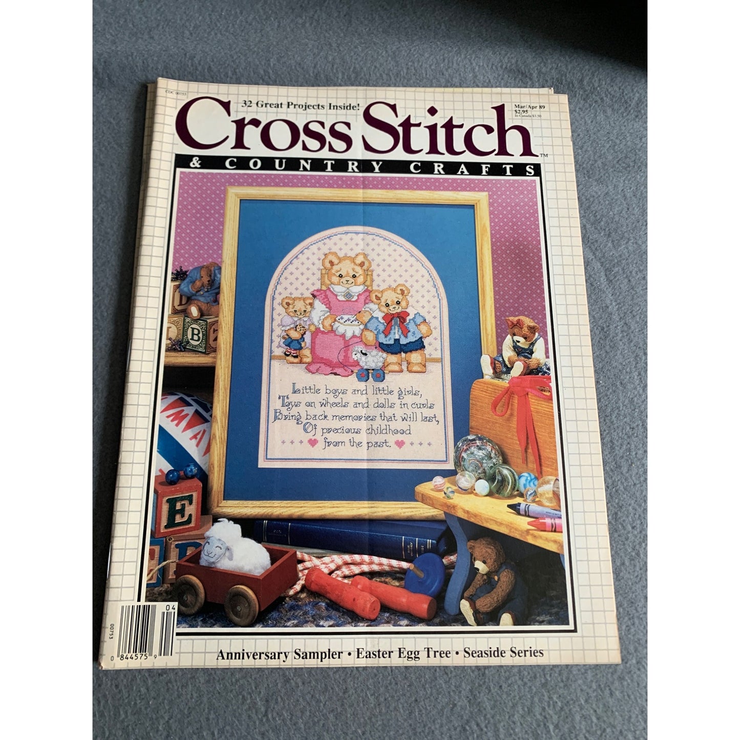 Cross Stitch & Country Crafts Magazine Bundle 1991