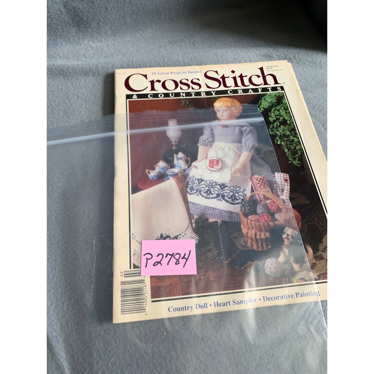 Cross Stitch & Country Crafts Magazine Bundle 1991